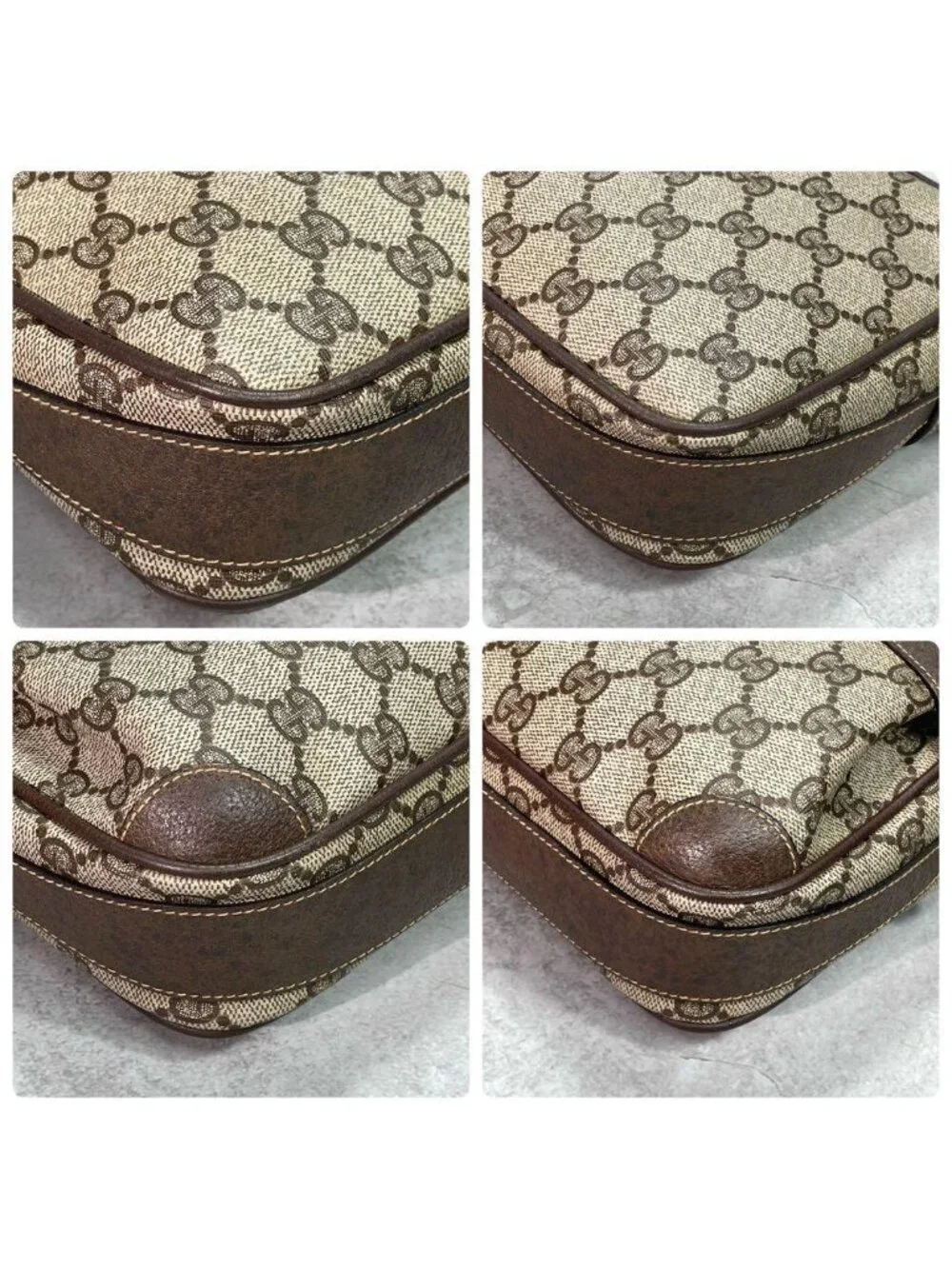 Gucci gg leather